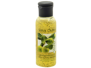 Гель-пилинг для душа "Viva Oliva" с оливковым маслом и кофейными зернами 100мл