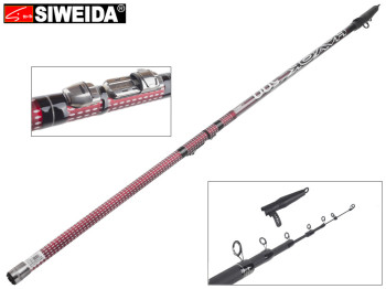 Удочка Siweida "Havok" карбон IM6, 7 колец, 5-секционная 5м, 5-20г
