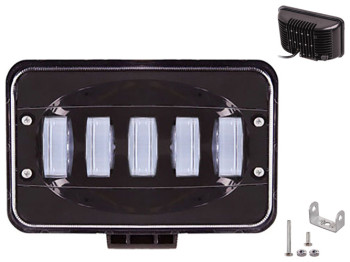 Фара робочого світла Pulso, WLP - 50S5 SPOT + FLOOD, 5Led х 10W, 170х110х75мм, 10-30V, 50W, 6000K