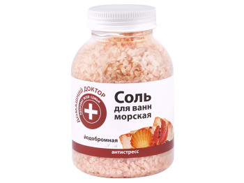 Соль для ванн "Домашний доктор" йодобромная 1000г