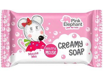 Мило дитяче Pink Elephant Mouse Mia, тверде, 90г