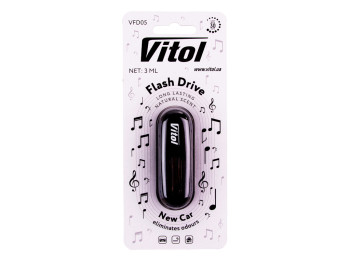 Освіжувач повітря Vitol Flash Drive New Car, флеш-дизайн