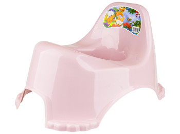 Горшок детский R plastic, пудра, 02011