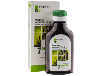 Масло для волос Elfa Pharm "7 масел" 7в1, против выпадения волос 100мл