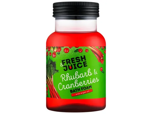 Піна для ванни Fresh Juice Rhubarb & Cranberries, 550 мл