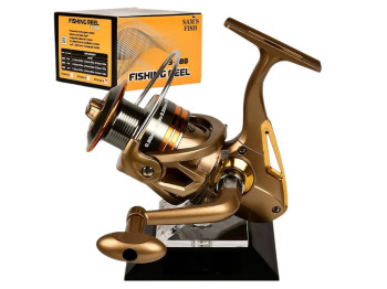 Котушка Sam's fish 4000 3+1bb алюмінієва шпуля