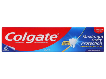 Зубная паста Colgate Максимальная защита от кариеса, 50мл
