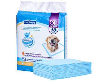 Гігієнічні пелюшки Nobleza для собак розмір XL, 80×90 см, 10 шт.