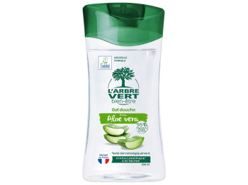 Гель для душа L’Arbre Vert Aloe Vera, гипоаллергенный, 260 мл