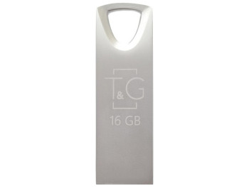 USB флеш-накопичувач T&G 16gb Metal 117 Колір Сталевий