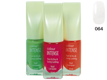 Лак для ногтей Colour Intense NP303 №064 белая эмаль 10мл