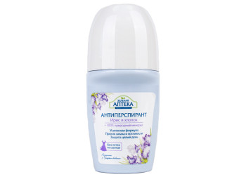 Антиперспірант Зелена аптека "Ірис і бавовна" 50мл