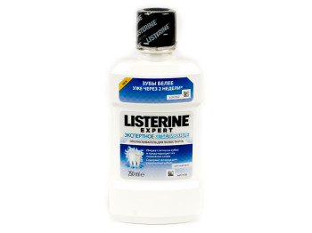 Ополаскиватель для рта Listerine "Отбеливание" 250мл