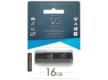 USB флеш-накопичувач T&G 16gb Vega 121, Чорний