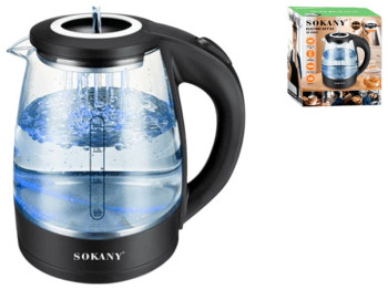 Чайник електричний Sokany, 1500Вт, 1,8л