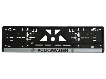 Рамка номера пластикова VOLKSWAGEN