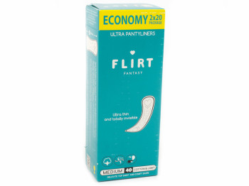 Прокладки Fantasy Flirt щоденні ultra DUO cotton&light (ціна за уп. 40шт) WKL26Т