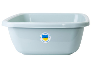 Таз квадратний, 6,0л, 29х29х16см (колір полин) 121042