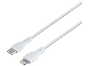 Кабель USB Borofone BX51 Triumph Type-C to Lightning 12W Колір Бiлий
