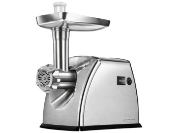 М’ясорубка електрична Sokany SK-06038, реверс, насадки, 2400Вт