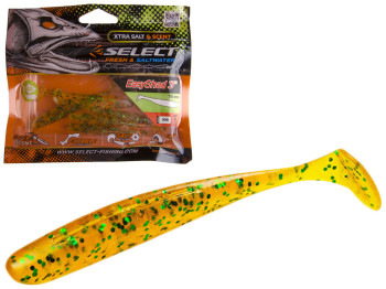 Приманка силиконовая виброхвост съедобная Select Easy Shad 3" col.006 75мм (цена за упаковку 5шт)
