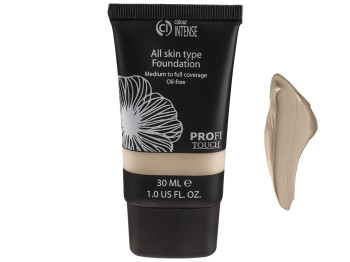 Тональное средство для лица Colour Intense All skin type Foundation Натуральный, тон 02 30мл