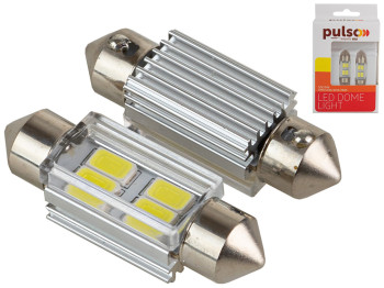 Лампа Pulso софітні LED SV8.5 T11x36мм, 4 SMD-5730, 9-18v, 130Lm (ціна за 2шт) (LP-62036)