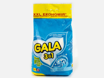 Стиральный порошок GALA автомат "3в1 Морская свежесть" 6кг