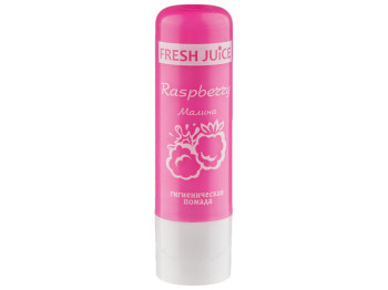 Гигиеническая помада Fresh juice "Raspberry" малина 3,6г