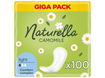 Прокладки щоденні Naturella Camomile Light, з ароматом ромашки, 1 крапля, 100шт