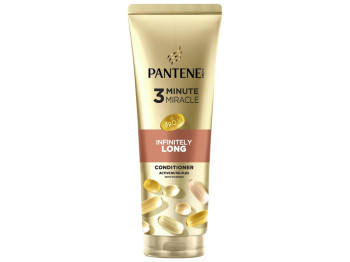 Кондиционер для волос Pantene 3 Minute Miracle Бесконечная длина, 220мл