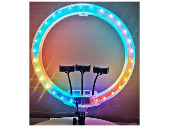 Лампа RGB Crystal 3D-56 56cm Remote, Колір Прозорий