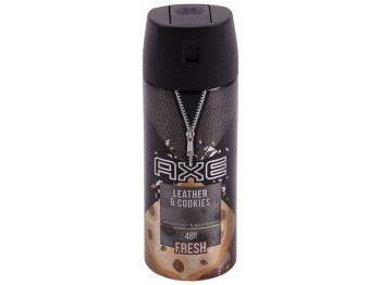 Дезодорант-антиперспирант аэрозоль мужской Axe Leather & Cookies 150мл
