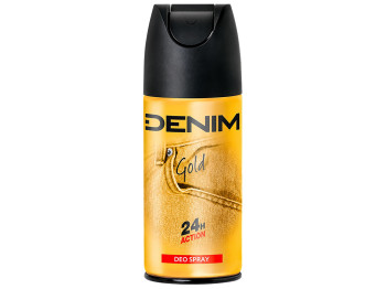 Мужской дезодорант-спрей Denim Gold, 150мл