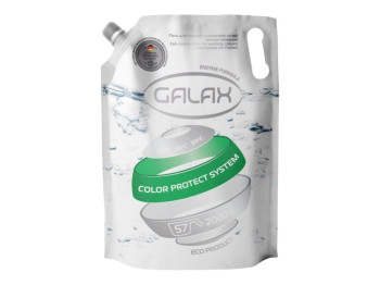 Гель для стирки Galax для цветных вещей, концентрированный, дойпак, 2л