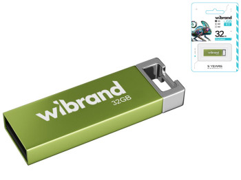 USB флеш-накопичувач Wibrand 32gb Chameleon Колір Світло зелений