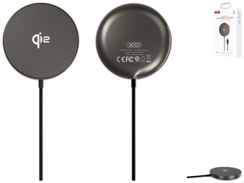 Бездротовий Зарядний Пристрій XO CX029 QI2 Magnetic 15W Колір Чорний