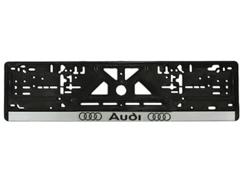 Рамка номера пластикова AUDI