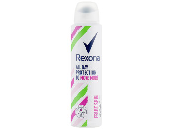 Антиперспірант аерозоль Rexona All Day Protection To Move More Fruit Spin 150мл