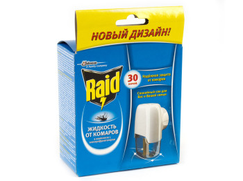 Електрофумігатор Raid+рідина від комарів "30 ночей" 