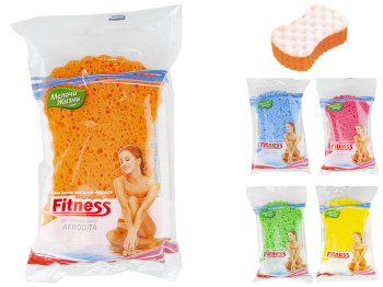 Губка банная массажная Мелочи жизни Fitness "Афродита"