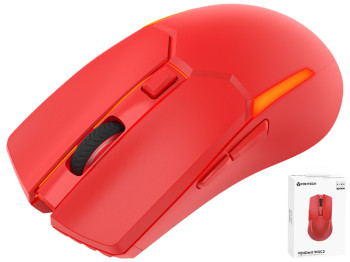 Беспроводная Мышь Игровая Fantech WGC2 Venom II Vibe Цвет Красный