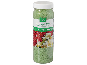 Соль для ванн Fresh Juice "Goji Berry & Jasmine" ягоды годжи и жасмин 700г