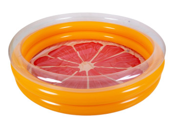 Басейн надувний круглий Grapefruit 51625, 168 см, трисекційний, ПВХ, Sun Club
