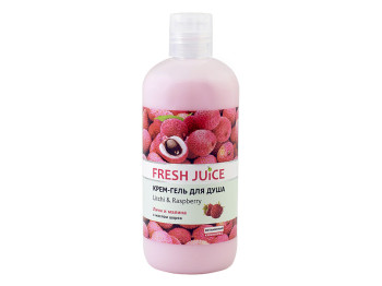 Крем-гель для душа Fresh Juice "Litchi & Raspberry" личи и малина 500мл