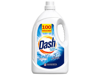 Гель для стирки Dash Alpen Frische, универсальный, 5л, 100 стирок