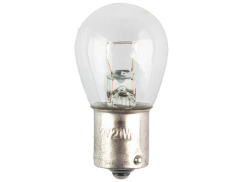 Лампа Pulso габаритна, S25, BA15s, P21W, 12В, 21Вт, clear, 1 конт., 1шт (LP-25151)