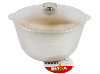 Казан алюм. з кришкою 30л К3000