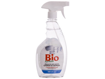 Засіб для миття скла та дзеркал Bio Formula, з ефектом Анти-пар, 500мл