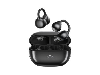 Bluetooth стерео гарнітура XO G40, bluetooth 5.3, сенсорне управління, кейс 300mAh, колір чорний
